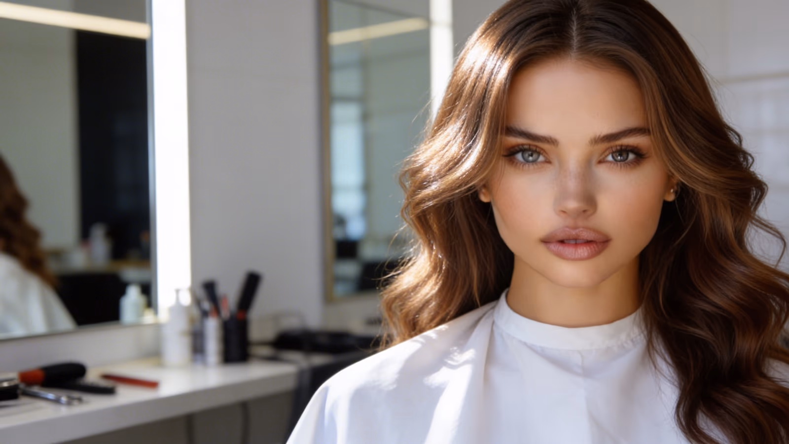 Beautiful hair styling
