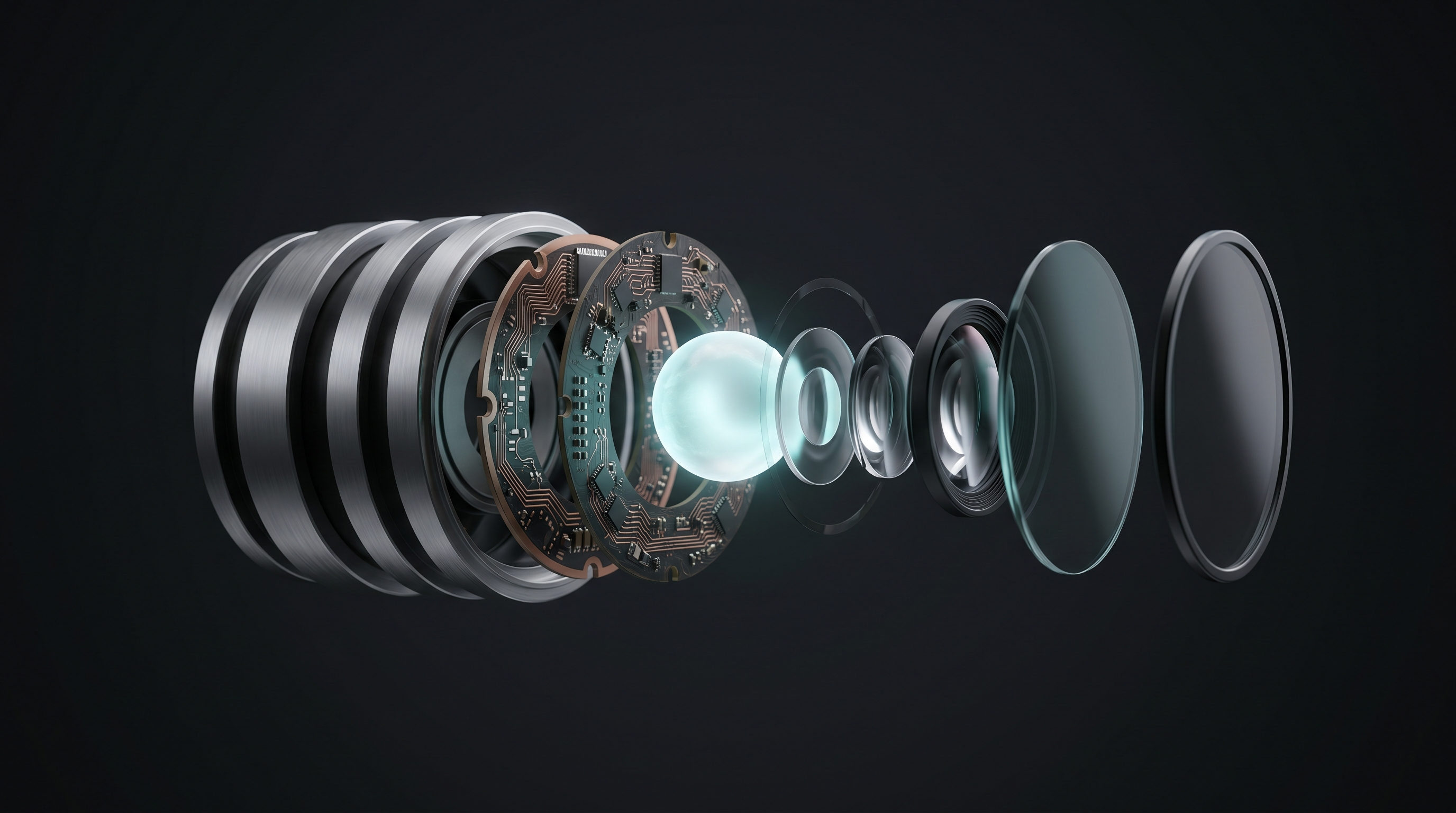 Cortex inference core, exploded view