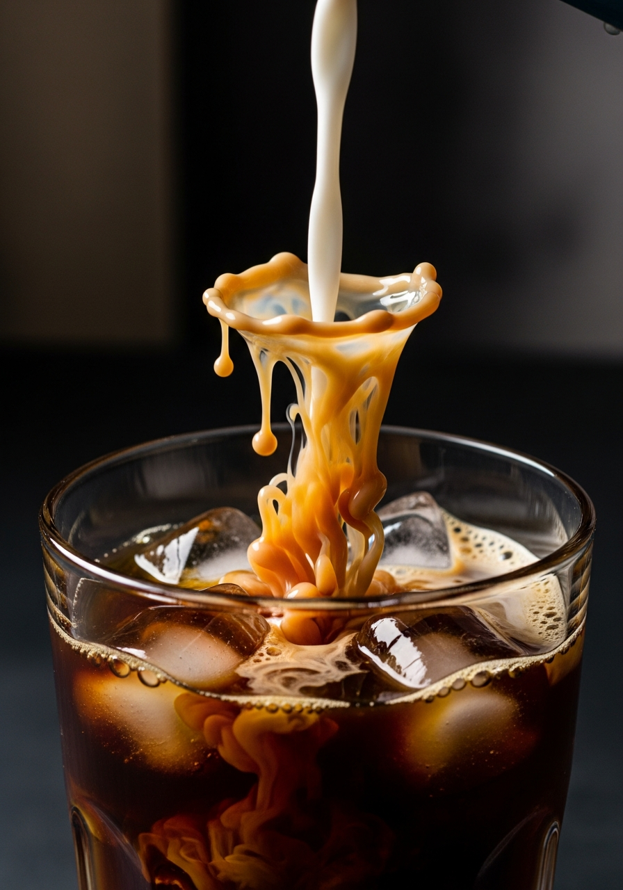Iced coffee