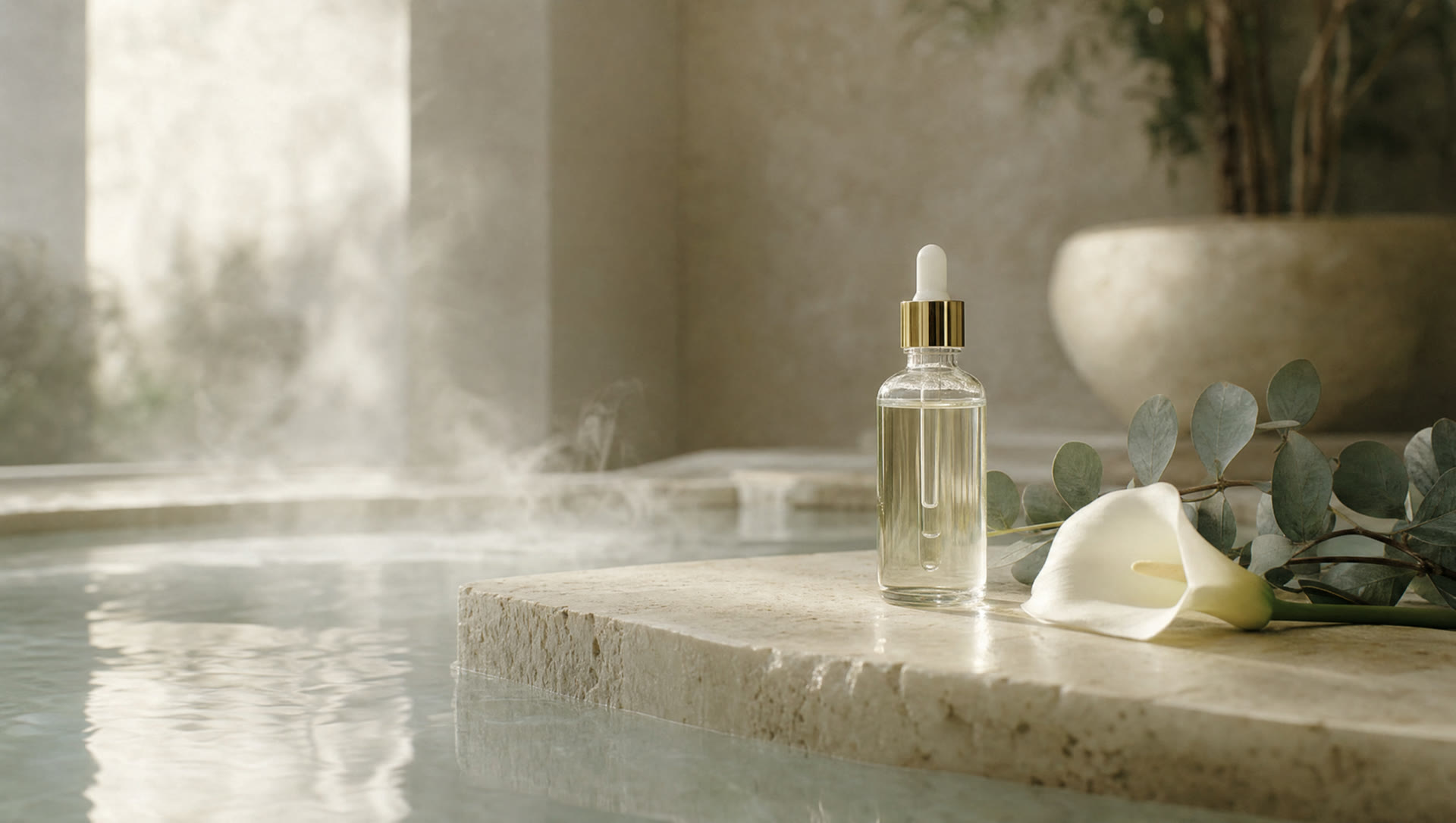 Serene Elara med-spa treatment scene