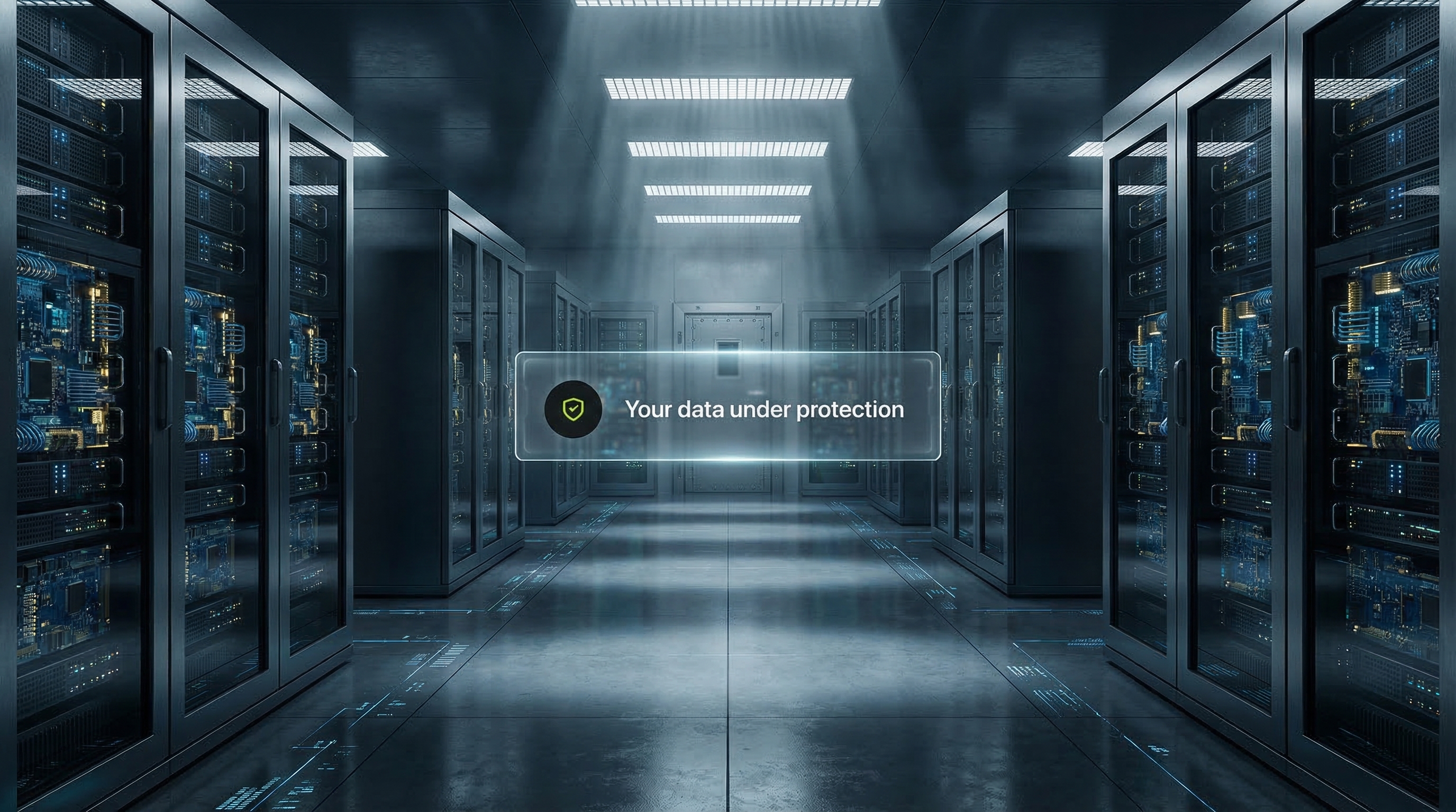 Enterprise security — server room