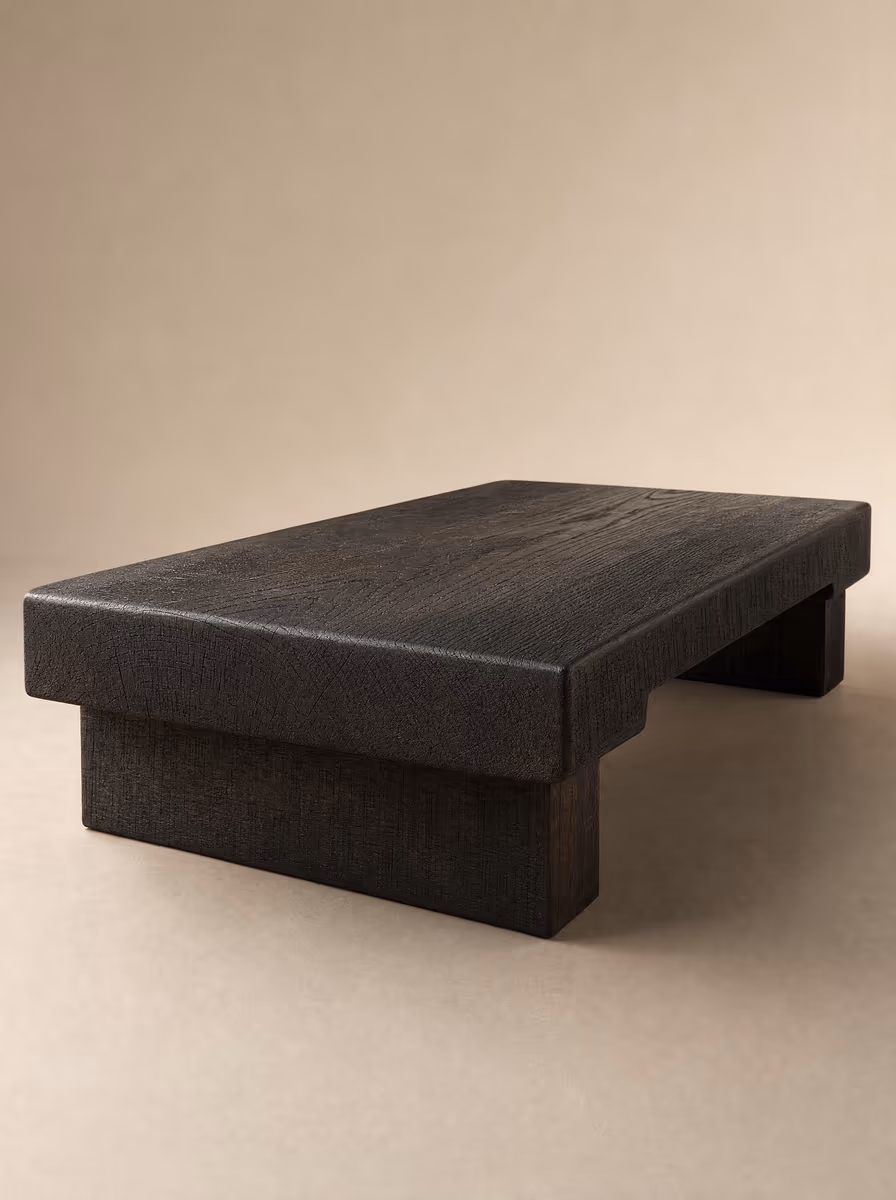 PL-006 — Smoked Oak Low Table