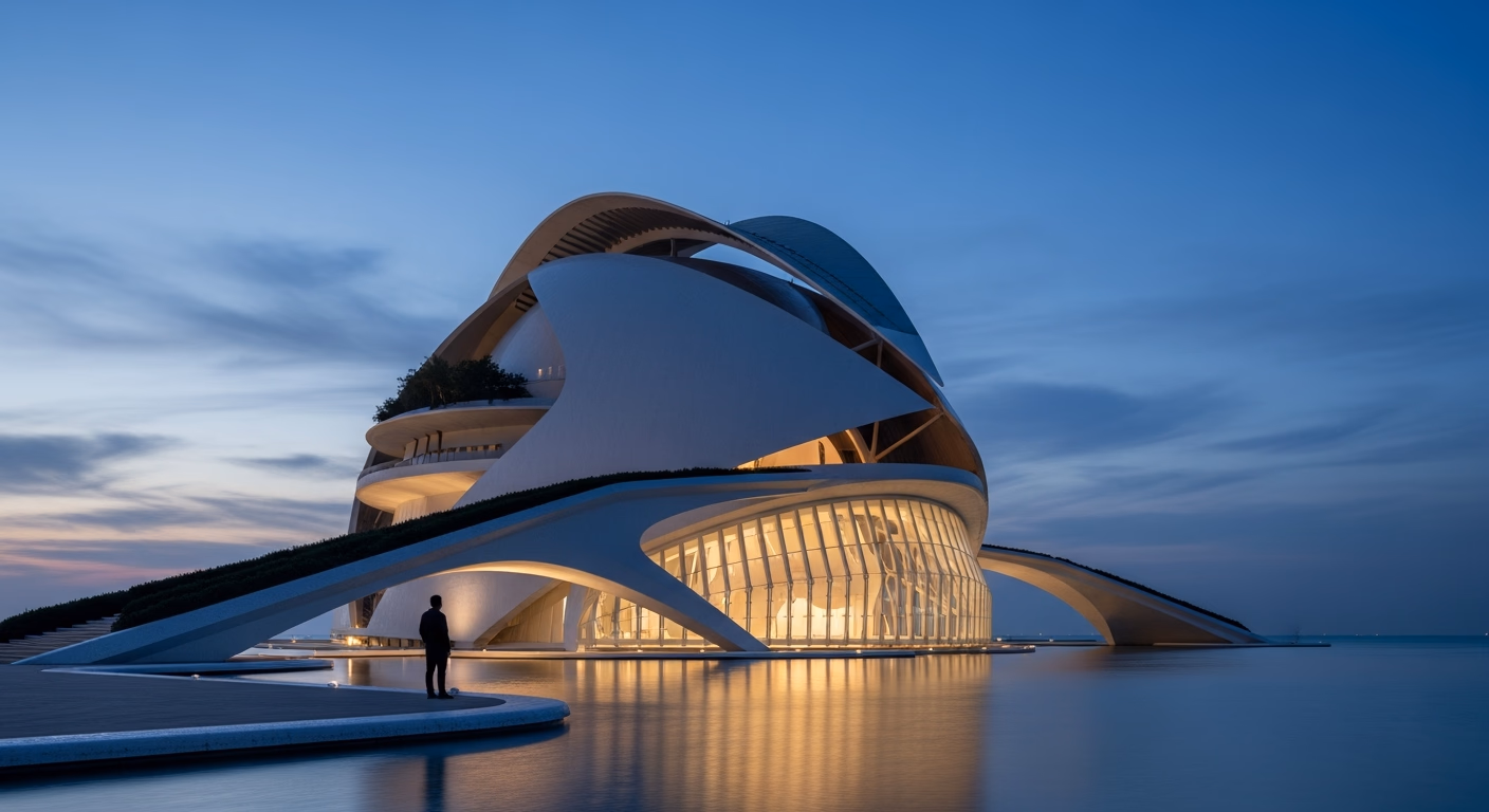 Futuristic architecture