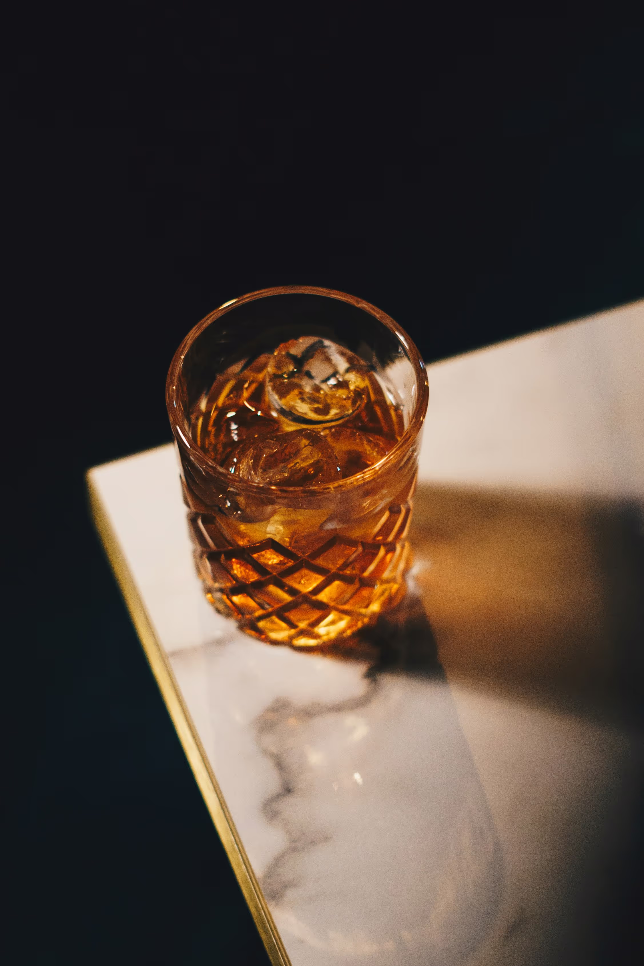 Classic Negroni cocktail
