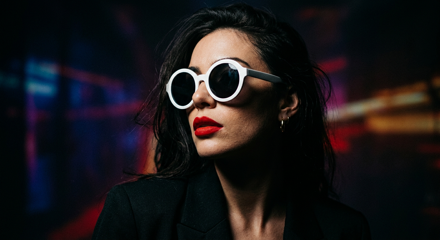 Dramatic eyewear