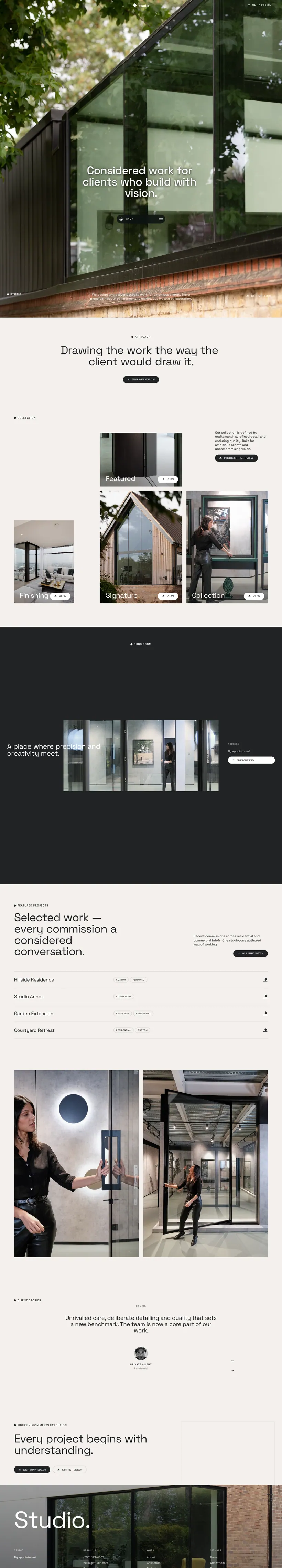 clarion — a site built on UOVA