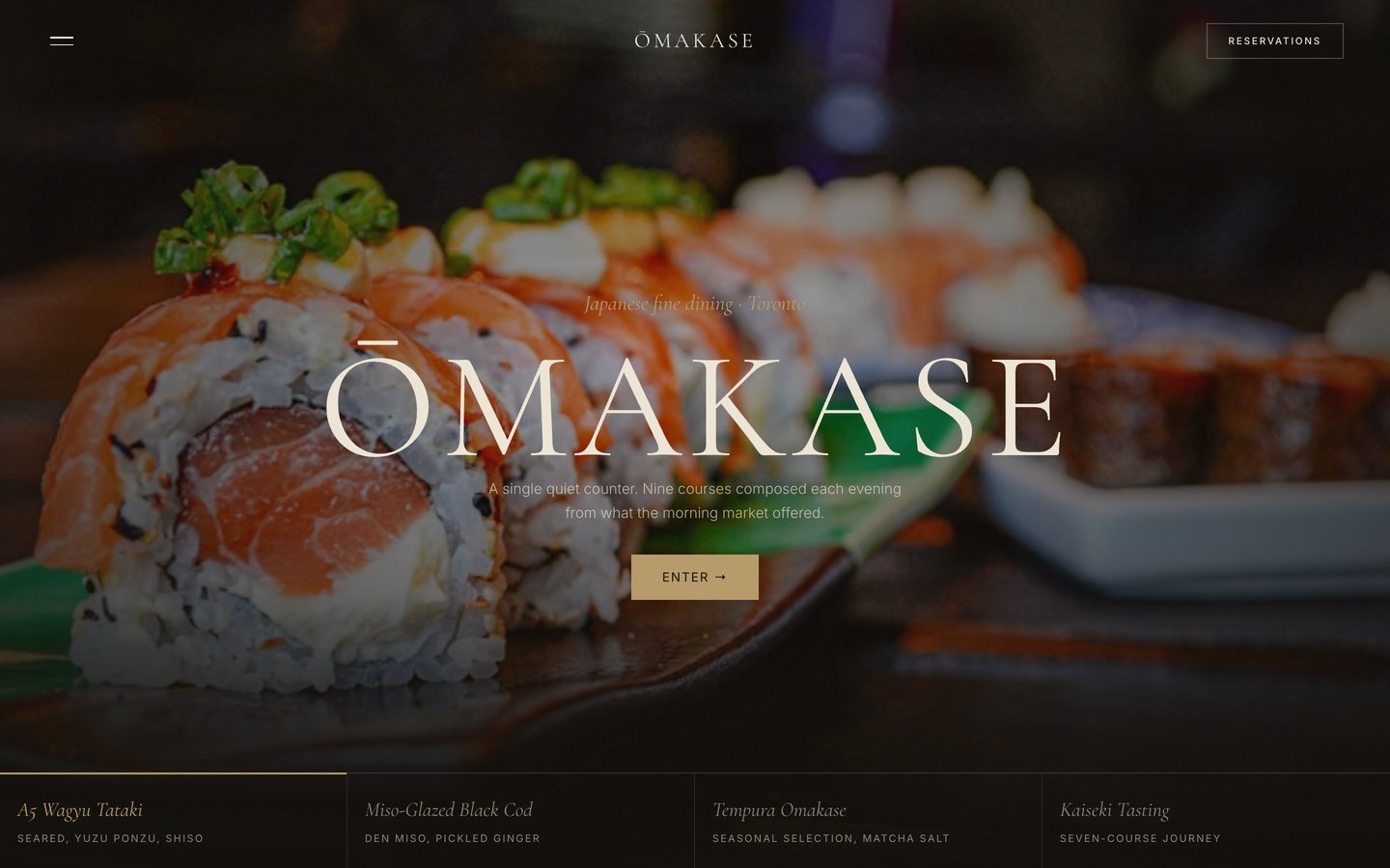 Ōmakase preview