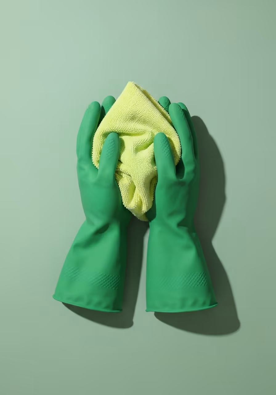 Green cleaning supplies