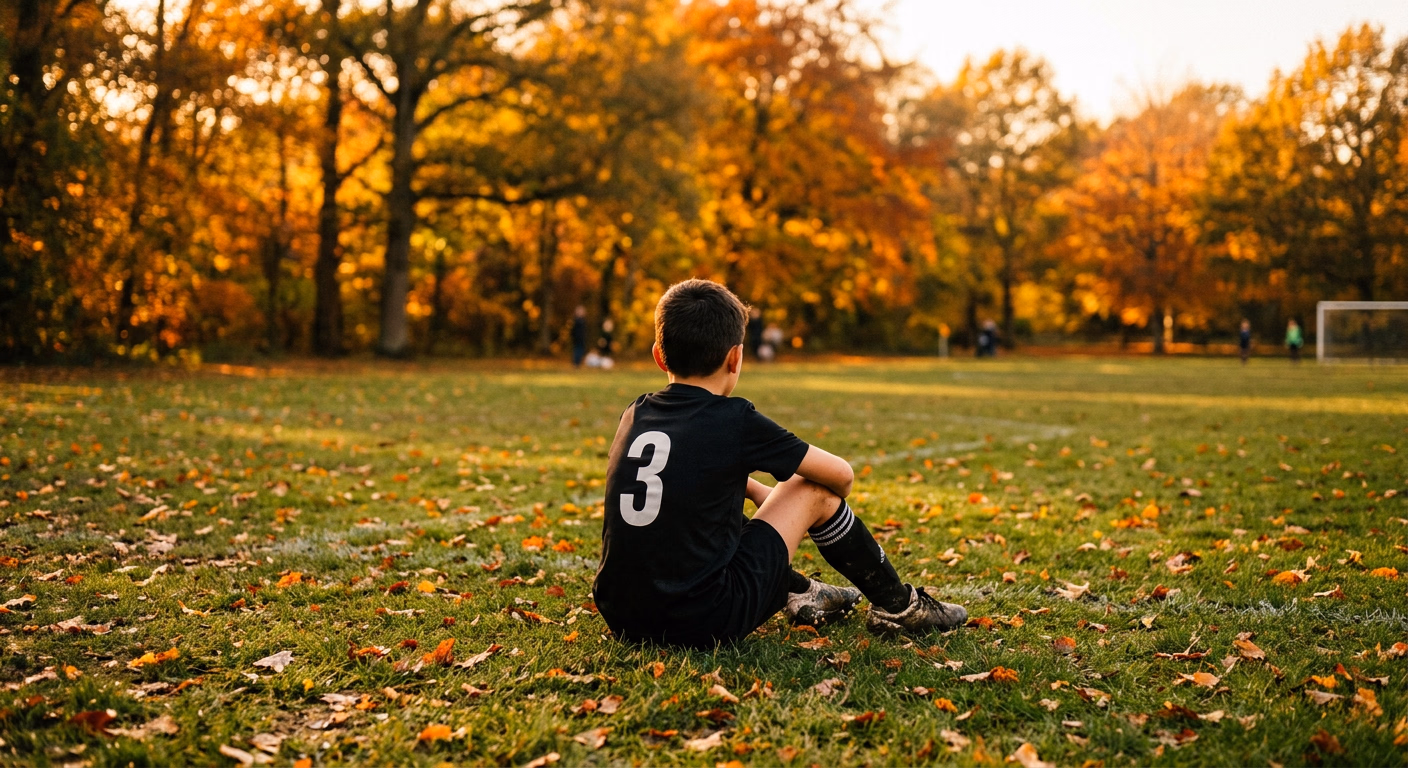 Player on field