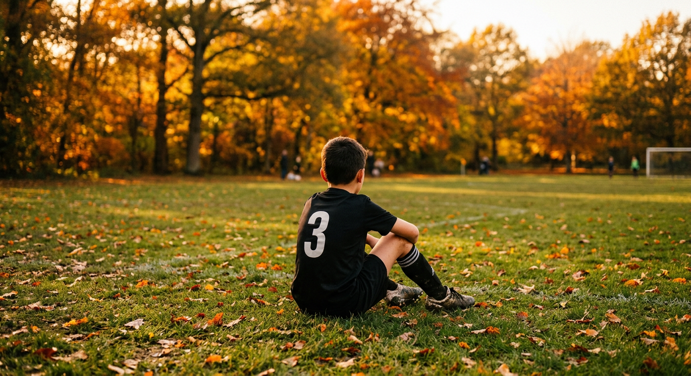 Player on field