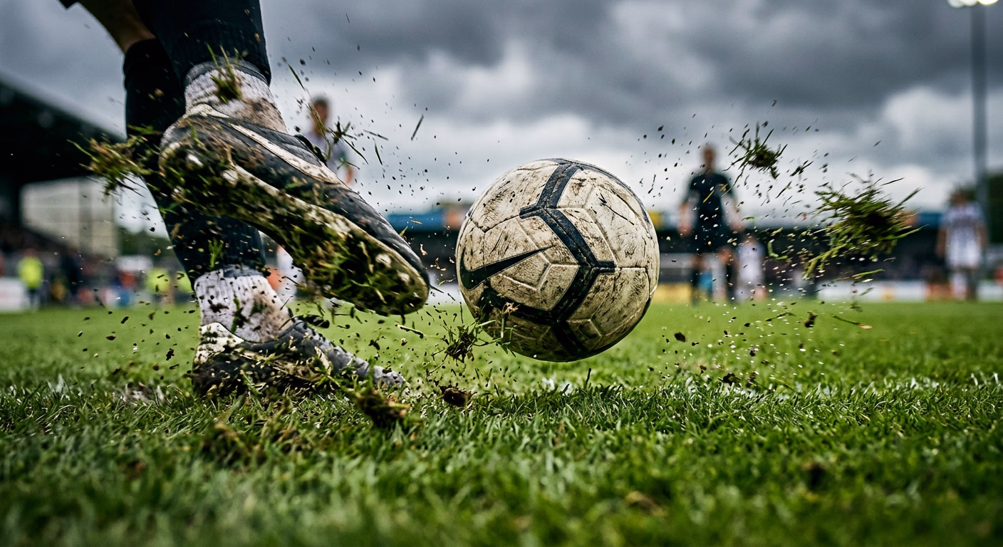 Ball on grass