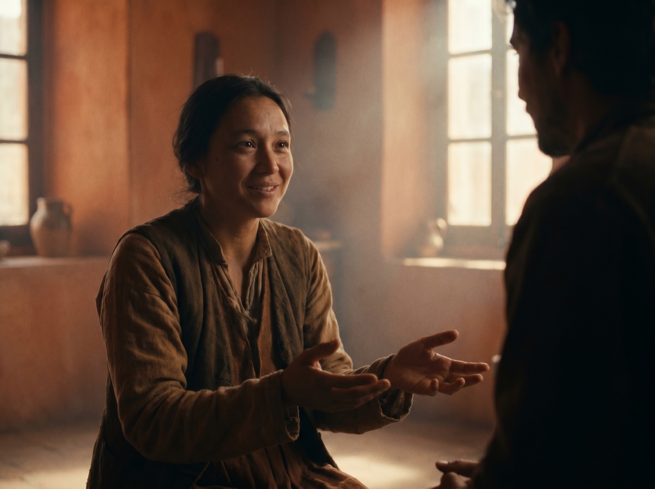A confident hand accepting a payment in a bright coaching studio