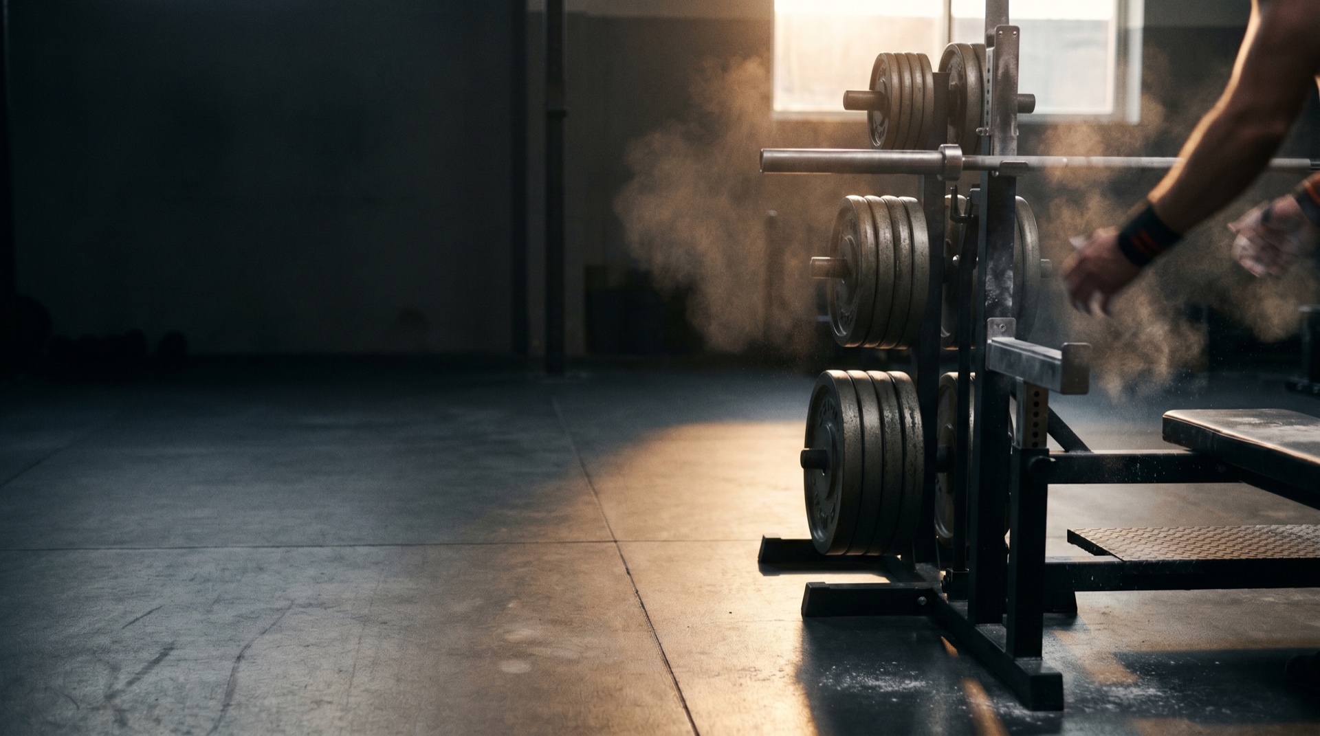 A charged, cinematic athletic still generated in the UOVA studio