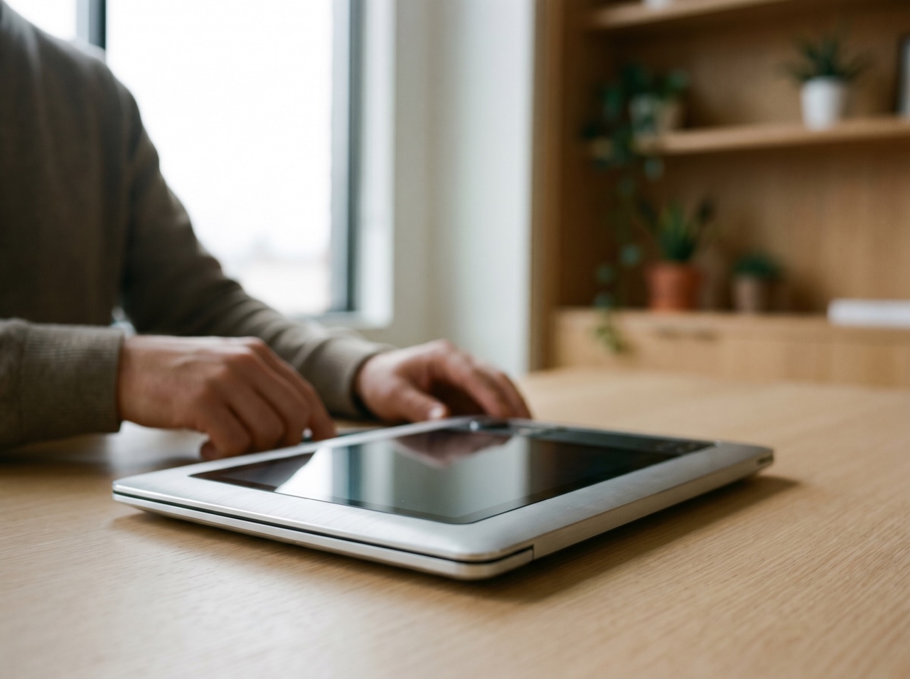 A premium product detail on a clean desk
