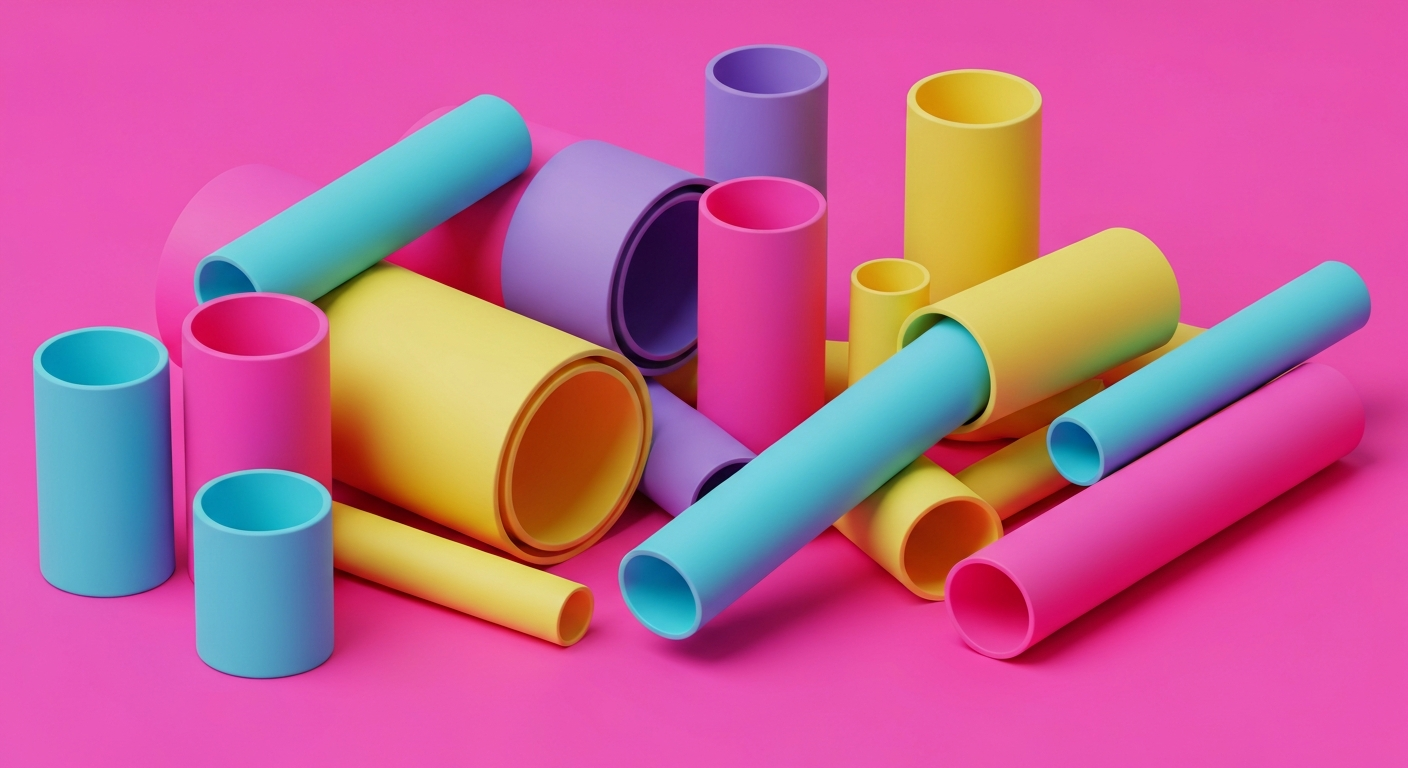 Colorful 3D art
